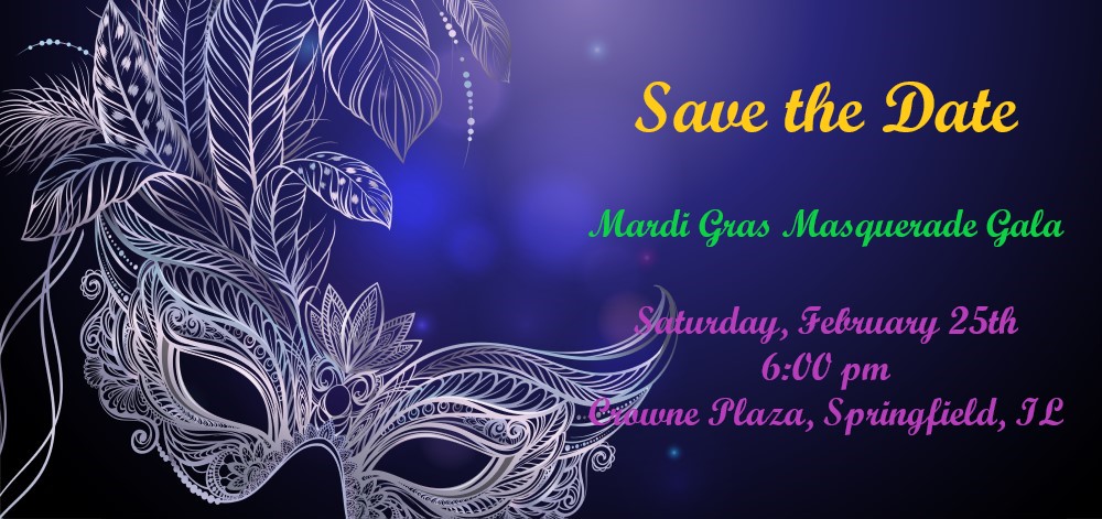Mardi Gras Masquerade Gala Flyer