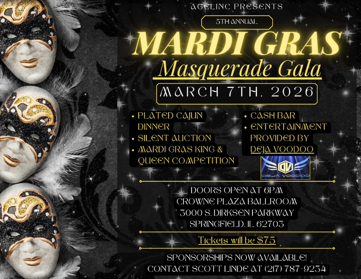 Mardi Gras Gala 2026 flyer