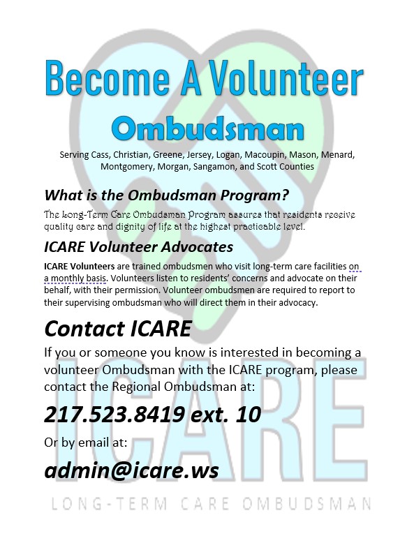 Ombudsman Volunteer Flyer