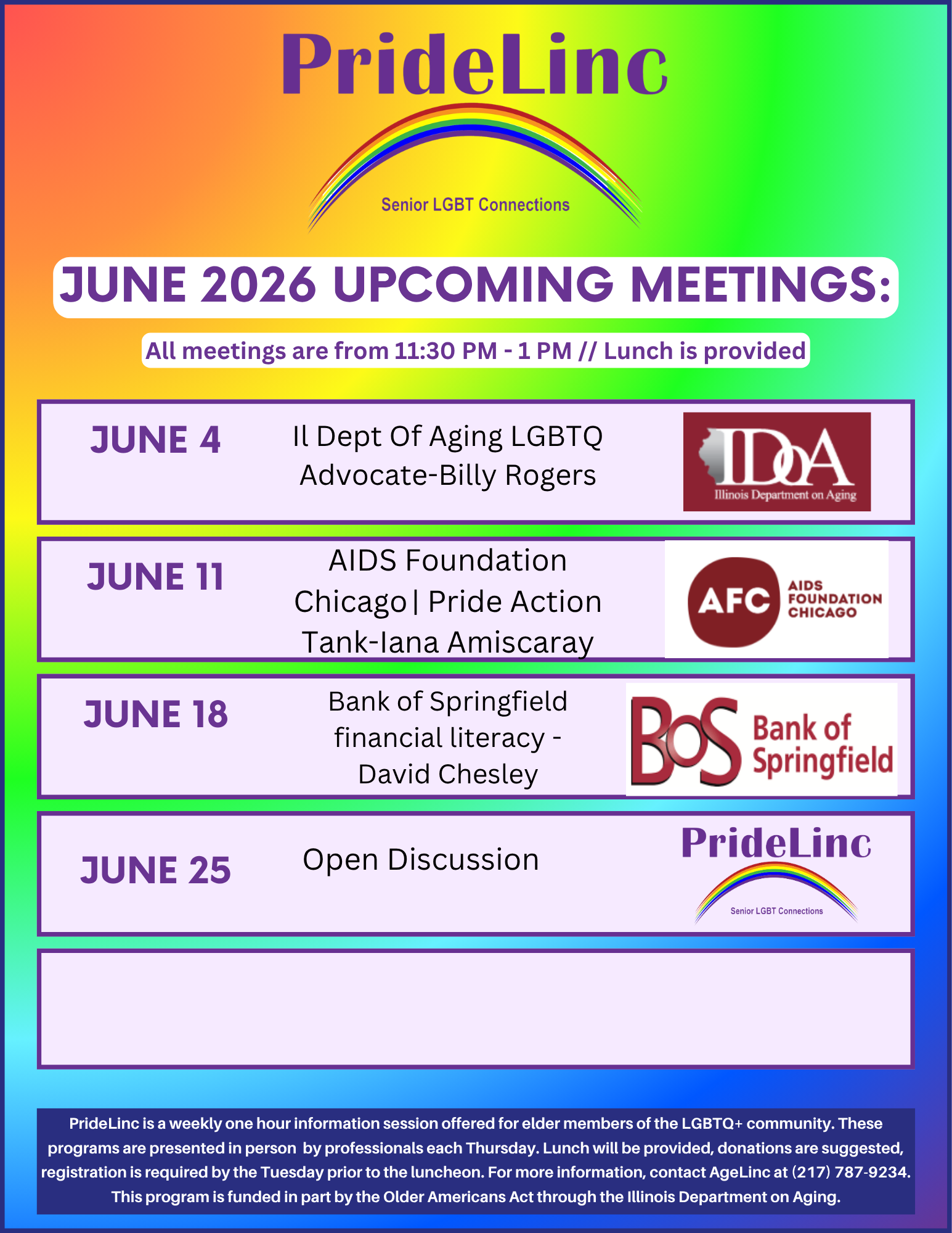 PrideLinc June 2026 flier